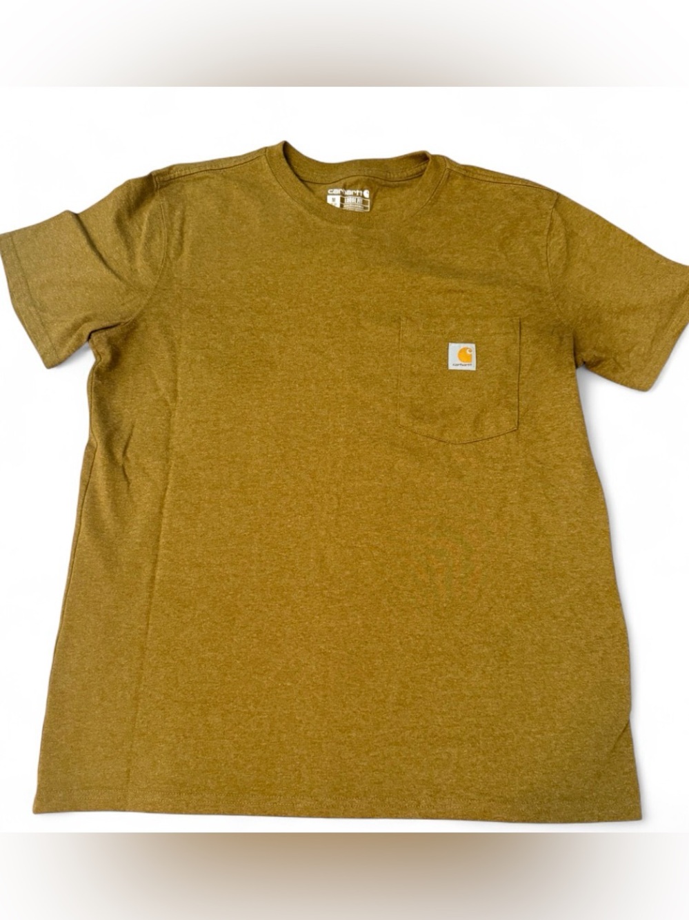 Carhartt Short-Sleeve Pocket Tee in Olive Drab